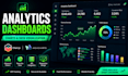 create analytics dashboards and data visualization