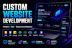 do custom website development for your business