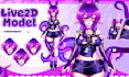design and rig live2d vtuber model 3d vtuber vtuber rigging