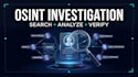 conduct a professional osint investigation