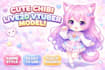 draw and rigging high quality chibi live 2d vtuber model