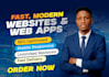 do custom elementor wordpress website design and real estate website development