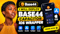 deploy base44 capacitor ios wrapper with storekit, testflight and xcode