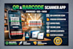 develop qr code barcode scanner app for android ios web