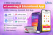 develop e learning app, educational app, lms app, kid learning app, udemy app