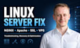 fix nginx, apache, SSL and linux vps errors
