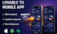convert lovable web app to ios or android app using capacitor and supabase