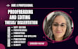 make edit and proofread your masters thesis, bachelor thesis or dissertation