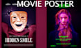 desing unique movie poster for you