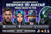 create roblox ugc dynamic head model with custom facial animation
