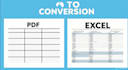 convert PDF to excel spreadsheet fast and  accurate