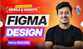 do figma ui ux design, figma website ui ux design, mobile app design