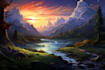 make landscape concept art
