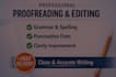 proofread and fix grammar, spelling, and punctuation fast