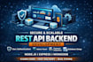 build secure rest API backend professionally