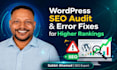 do wordpress SEO audit, fix all errors, and optimize for google ranking