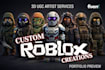 create 3d roblox 3d dynamic head ugc bundle