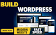 build, rebuild, redesign, customize, clone wordpress website with fast speed