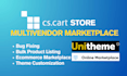 customize cscart multi vendor theme and fix ecommerce marketplace bugs