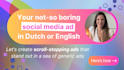 create your not so boring social media ad