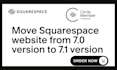 migrate squarespace 70 to 71 with full redesign and fluid engine layout
