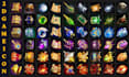 create 2d game icons, hand drawn game assets, skill icon, objects and  props