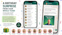 create a whatsapp style birthday surprise from your whole team