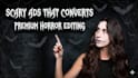 create high converting horror video ads for escape rooms and events