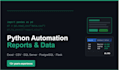 build a python flask dashboard with charts and data export