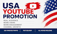 do USA youtube promotion video promotion monetisation