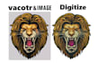 digitize image into embroidery digitizing in 1 hour