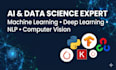 build machine learning, dl, nlp, computer vision solutions
