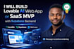 build lovable ai web app, stripe base44 app ,lovable saas mvp,  supabase backend