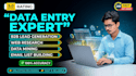 do accurate data entry, web research, copy paste and data collection