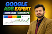 setup and manage high converting leads google ads PPC campaign with ga4 tracking