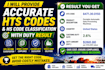 provide accurate hts codes, hs code classification duty