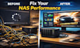 configure nas and media server plex jellyfin with full optimization