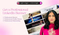 create professional linkedin banner, header design and posts