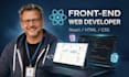 build responsive website using react, HTML, CSS, javascript, front end developer