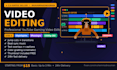 video editing for your youtube gaming channel with effects