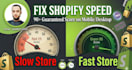 fix shopify speed and optimise core web vitals for high conversions