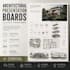 create professional architectural presentation boards