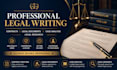 write professional legal content, contracts and case analysis