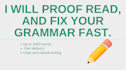 proof read your document