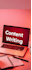 do the content writing