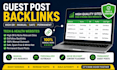 provide high quality guest post backlinks for SEO
