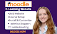 develop moodle, e learning website, create moodle courses, moodle installation
