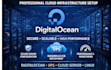 setup digitalocean vps server, linux cloud AWS deployment and secure web hosting