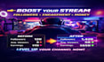 boost your twitch followers engagement and monetization fast