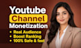 do organic youtube promotion for monetization